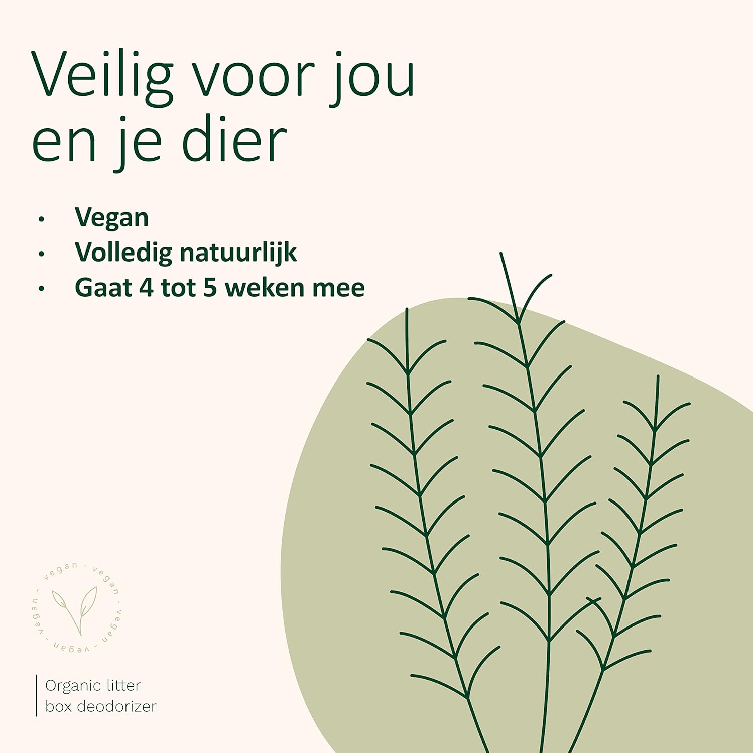 Catuals Biocrystals Kattenbak ontgeurder Familiebundel met Rozemarijn, Kamille, Roos & Dille