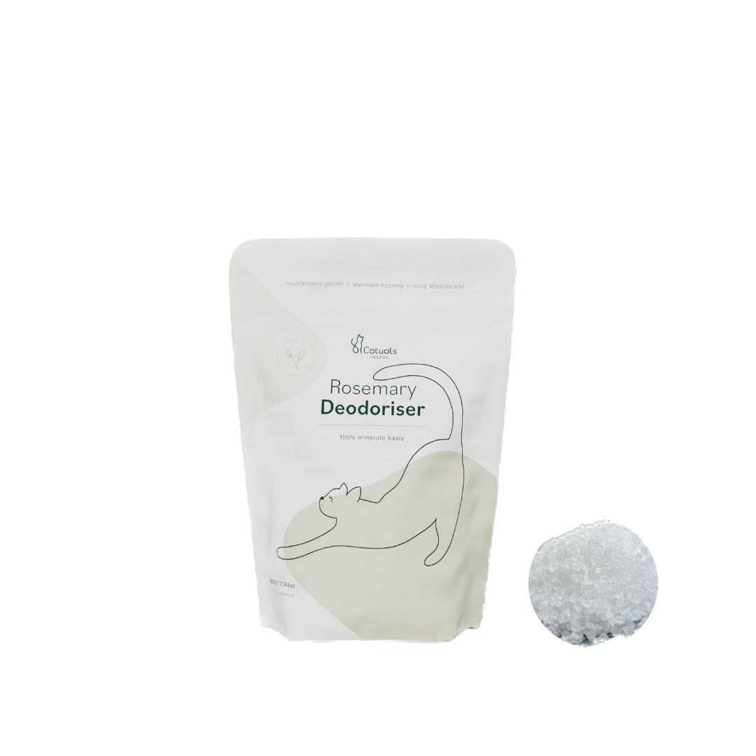 Catuals BioCrystals Kattenbak Geurverwijderaar Rosemary