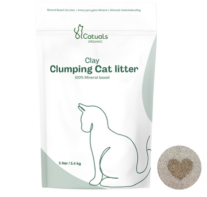 Catuals Clay Clumping Cat Litter