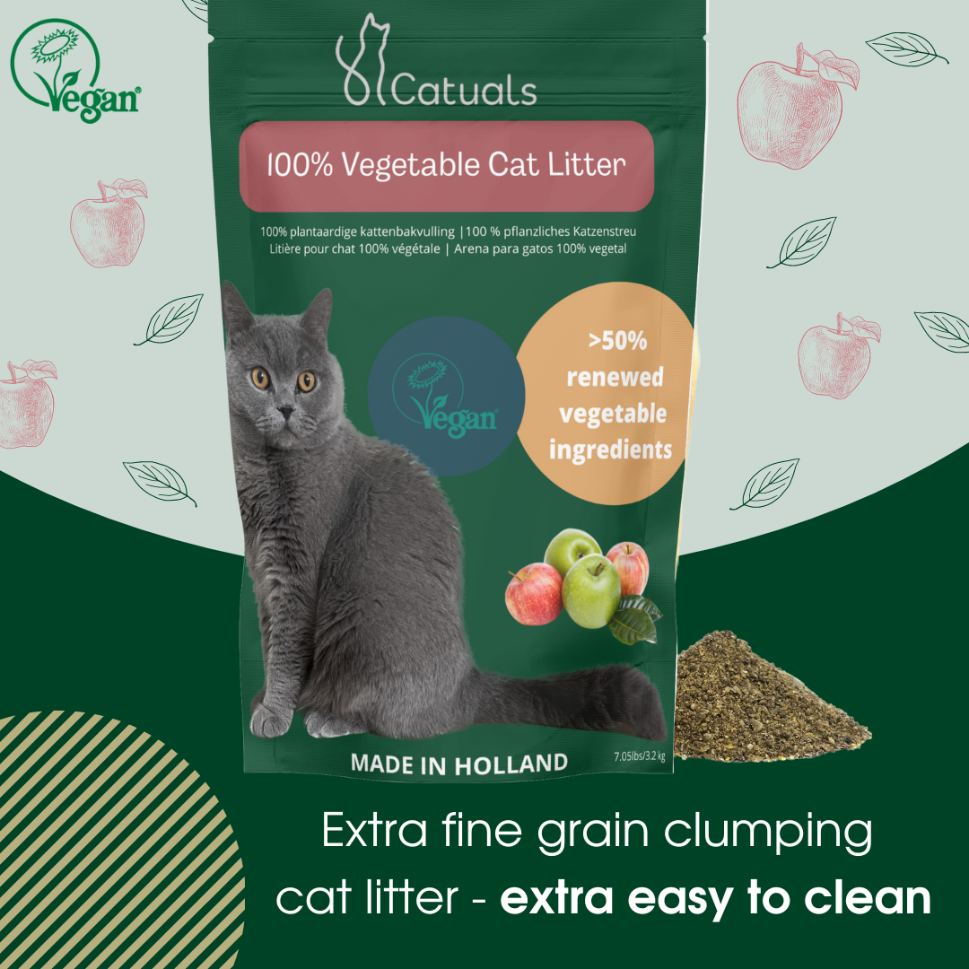 Catuals Vegetable Clumping Cat Litter