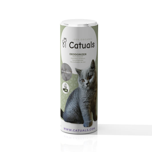 Catuals Organic Litter Box Deodorizer Cotton Fresh
